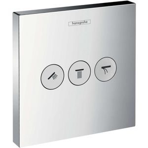 Hansgrohe ShowerSelect 3 systemen inbouw stopdouchekraan chroom