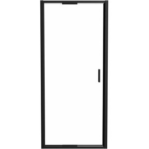 Luca Varess Vidor In douche draaideur 90 cm x 190 cm Helder glas mat zwart profiel