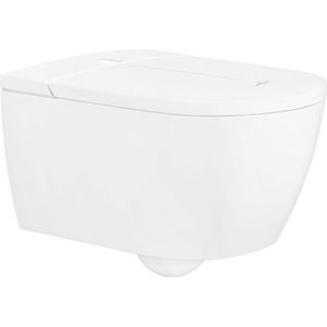 Villeroy & Boch ViClean-I100 douche toilet glanzend wit randloos