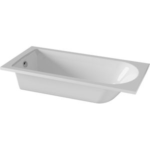 Luca Varess Rosala eenpersoons inbouwbad 170 x 80 cm acryl glanzend wit