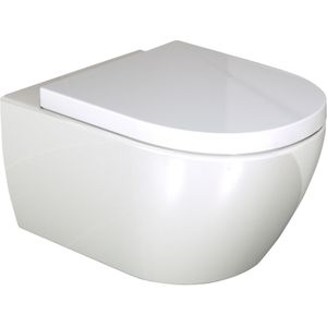 Villeroy & Boch Subway 2.0 hangtoilet glanzend wit randloos