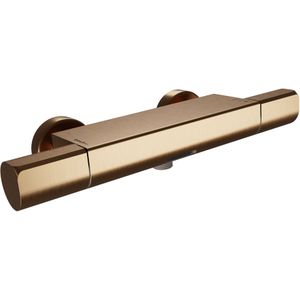 Blaufoss Eris thermostatische kraan muurmontage opbouw badkraan brushed rosegold