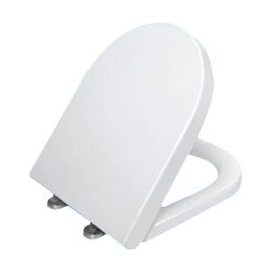 Luca Varess Calibro wc-bril glanzend wit soft close voor Calibro toilet