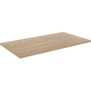 Linie Lado enkel tablet natuur eiken melamine 90 x 46 cm