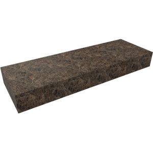 Balmani Nova handenwasser 60 x 20 cm Dark Emperador marmer