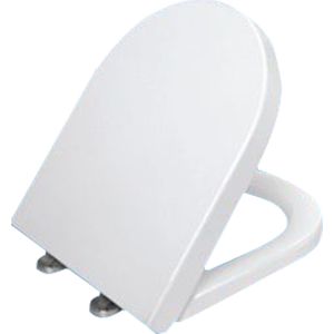 Luca Varess Calibro wc-bril glanzend wit soft close voor Calibro toilet