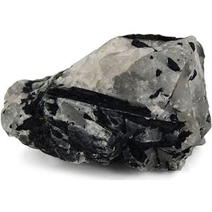 Toermalijnkwarts ruw AB, 4 kg.