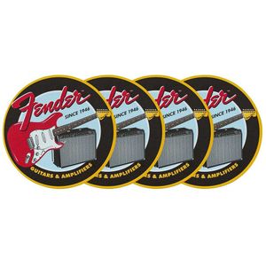 Fender 1946 Guitars & Amps Coaster Set Onderzetters (4 Stuks) 9106110000