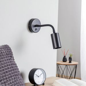 Nowodvorski Lighting Eye Flex S wandlamp, zwart