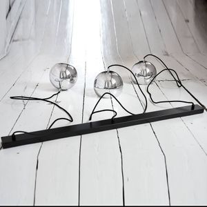 FRANDSEN Ball Track hanglamp 3-lamps chroom glanzend