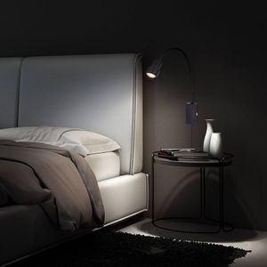 Briloner LED wandlamp Tusi met flexibele arm, zwart