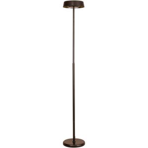 Mantra Iluminación LED vloerlamp Noa II, touchdimmer, staal, zwart