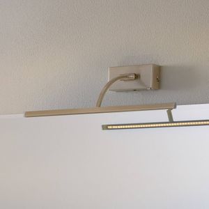 Freelight LED wandlamp Matisse, breedte 45 cm, zilver