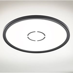 Briloner Free LED plafondlamp, Ø 29 cm, zwart