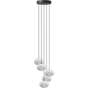 UMAGE Eos Nano hanglamp, wit, 5-lamps