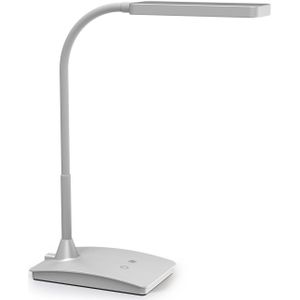 LED tafellamp MAULpearly, CCT dimbaar zilver