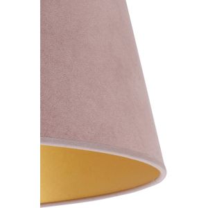 Duolla Cone kap hoogte 22,5 cm, roze/goud
