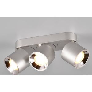 Trio Lighting Plafondspot Guayana GU10 3-lamps nikkel