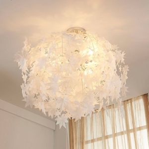 Lindby - plafondlamp - 3 lichts - kunststof, metaal - H: 73 cm - E27 - wit, chroom