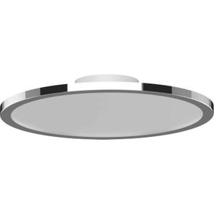LightMe LED plafondlamp Aqua Ø30,2cm chroom
