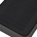 Lucande LED buitenwandlamp Dava op zonne-energie, hoogte 5 cm, sensor