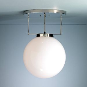 TECNOLUMEN Brandts plafondlamp, Bauhaus-stijl, nikkel, 40 cm