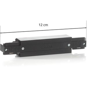 Eutrac I-connector invoeroptie, zwart