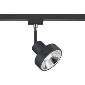 Trio Lighting 2-fase spot DUOline 780701 GU10, zwart