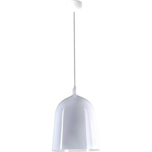 Hanglamp Aluminor Bottle, Ø 20 cm, wit/wit