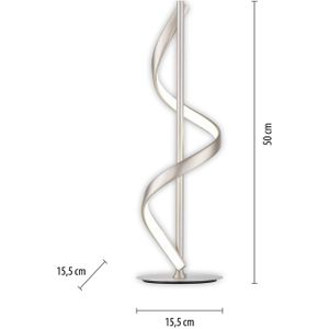 Q-Smart-Home Paul Neuhaus Q-Swing LED tafellamp, staal