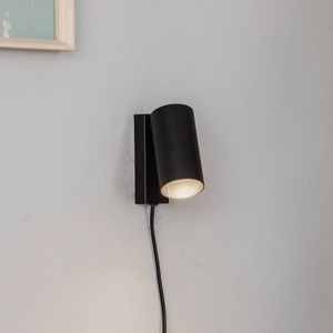 Nowodvorski Lighting Wandspot Mono I met stekker zwart