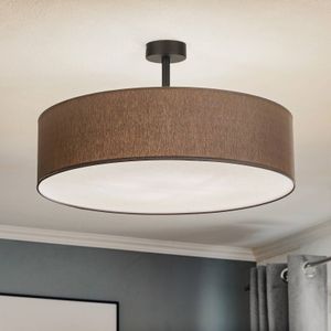 TK Lighting Plafondlamp Rondo met afstand, grijs Ø 60 cm