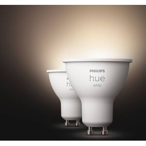 Philips Hue White 5,2 W GU10 LED lamp, 2 per set