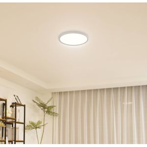 Lindby LED plafondlamp Pravin, Ø 30 cm, CCT, wit