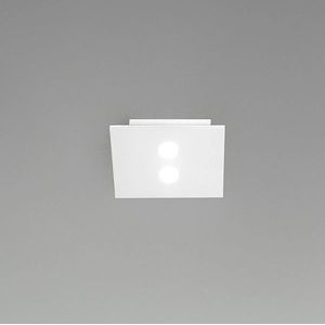 ICONE Slim - kleine LED plafondlamp 2-lamps wit