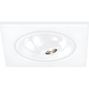 Egger Licht EGG DLS LED inbouwspot Riga Zooom, hoekig, wit, 3000K