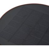 Lucande Evelis LED tuinpadverlichting, roestkleurig, aluminium, sensor