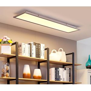 Prios LED paneel Gelora, CCT, 120 cm x 30 cm, afstandsbediening