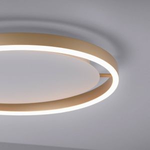 JUST LIGHT. LED plafondlamp Ritus, Ø 39,3cm mat messing