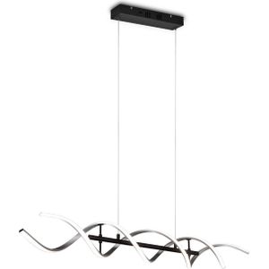 Trio Lighting Sequence LED hanglamp, dimbaar, CCT, aluminium