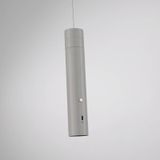 JUST LIGHT. Bevestig hanglamp, grijs-beige, ijzer