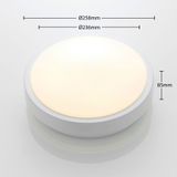 Lindby Camille LED-sensor plafondlamp Ø26cm wit