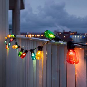 Konstsmide Christmas Bier tuin lichtketting 20 LED druppels gekleurd