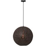 Freelight Hanglamp Oronero, Ø 40 cm, zwart/goud, metaal