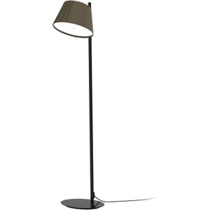 MARSET Tam Tam P vloerlamp, 1-lamp, bruingrijs