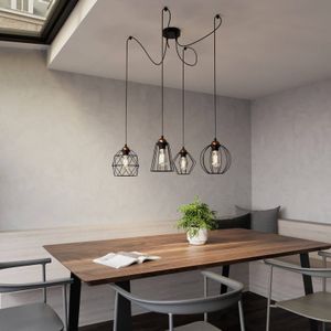 TK Lighting Galaxy hanglamp met vier kappen