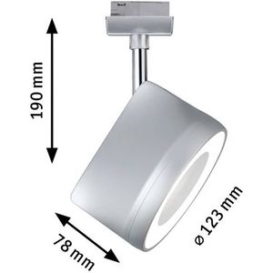 Paulmann URail Arena LED spot dimbaar chroom 4000K