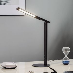 Fabas Luce LED bureaulamp Ideal met dimmer, zwart