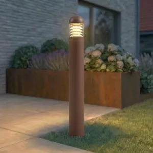 SLV staand armatuur QUAD POLE/led buitenverlichting voor wegen, wanden, ingangen, outdoor tuinlamp / IP65 3000K 18 W 1550 lm antraciet 100 graden