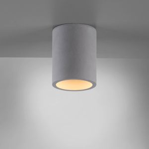 Paul Neuhaus Eton plafondlamp van beton, rond